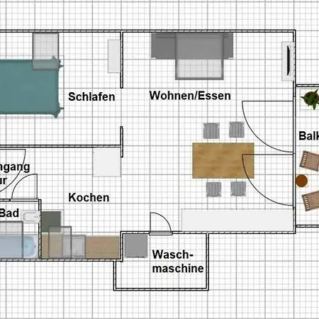 Apartmán Wolken-nest Mittenwald